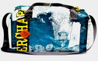 Duffel Bolsa - Teal /  White Cow - Supercharged Breeding Herd